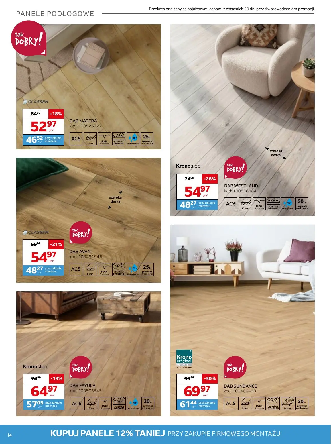 gazetka promocyjna KOMFORT Podkreśl wnętrze - Strona 14