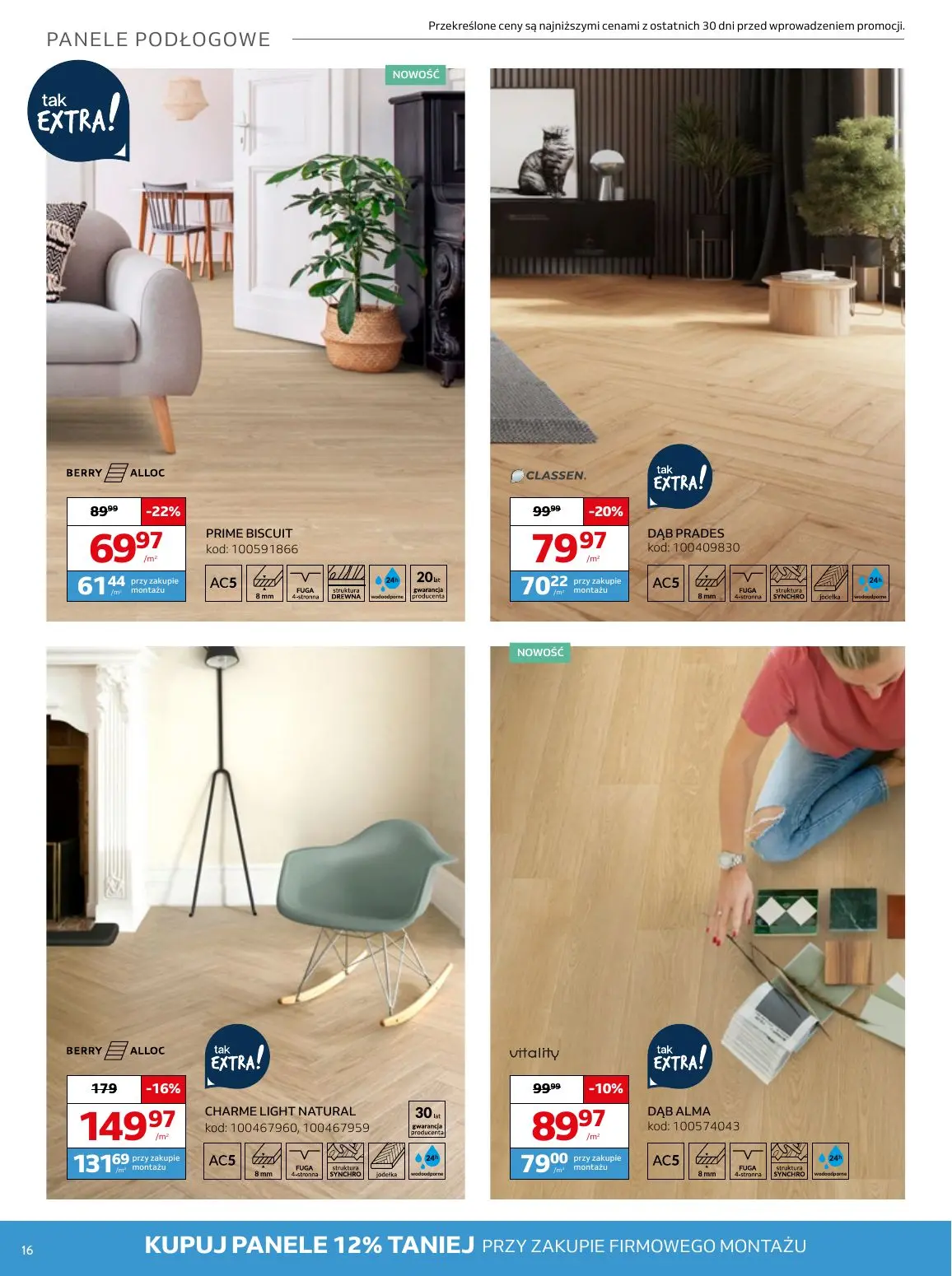 gazetka promocyjna KOMFORT Podkreśl wnętrze - Strona 16