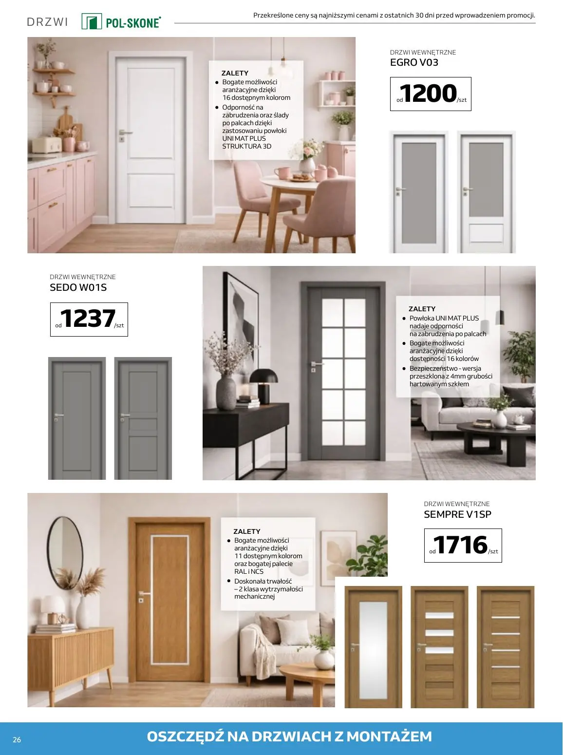 gazetka promocyjna KOMFORT Podkreśl wnętrze - Strona 26