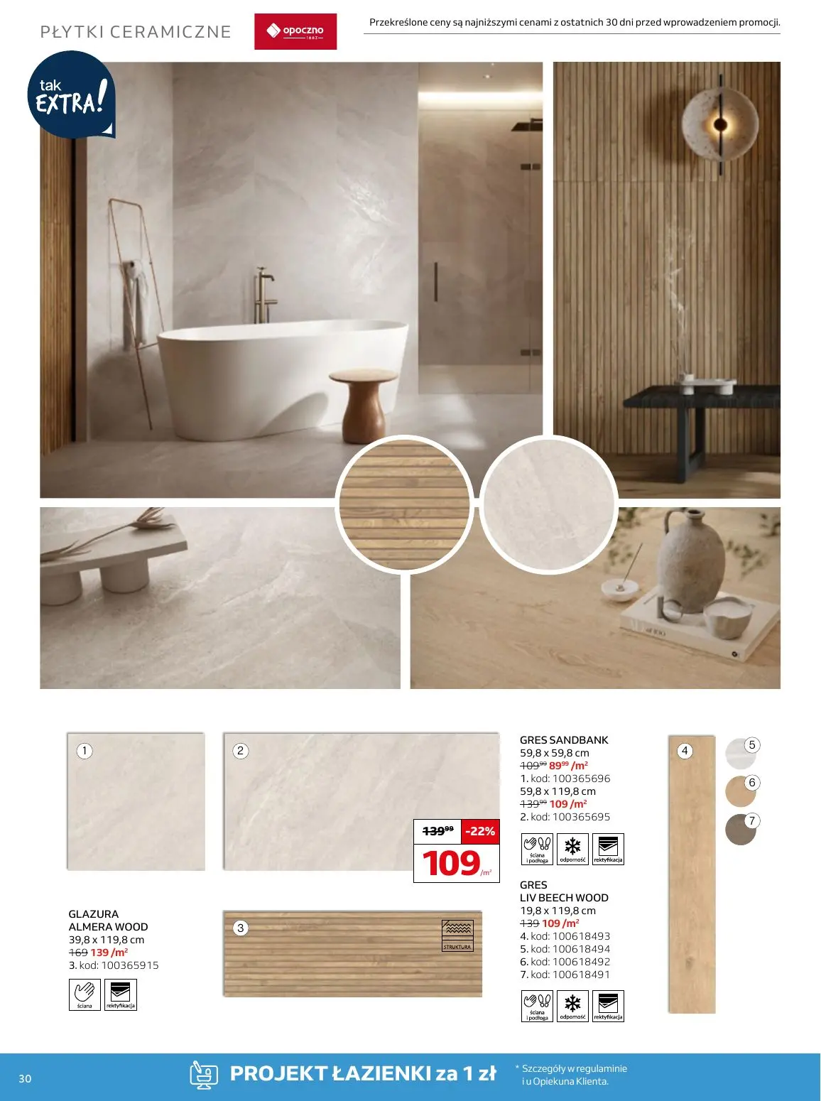 gazetka promocyjna KOMFORT Podkreśl wnętrze - Strona 30