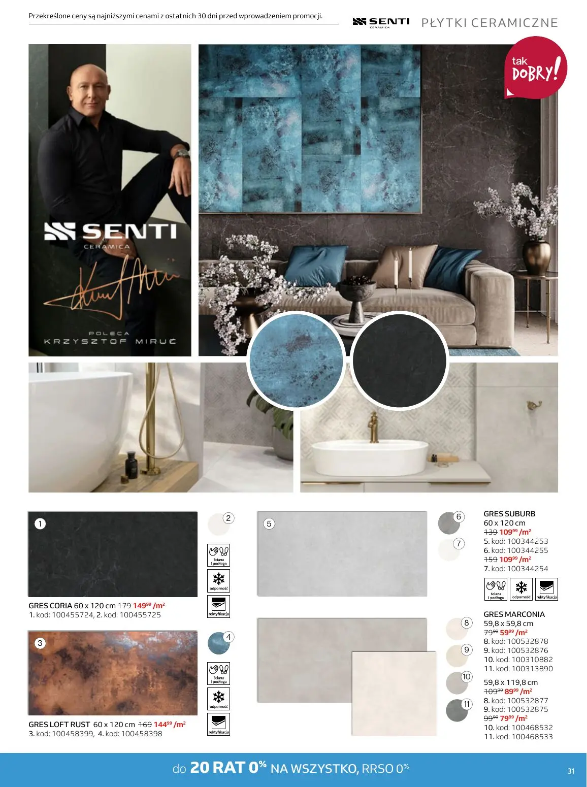 gazetka promocyjna KOMFORT Podkreśl wnętrze - Strona 31