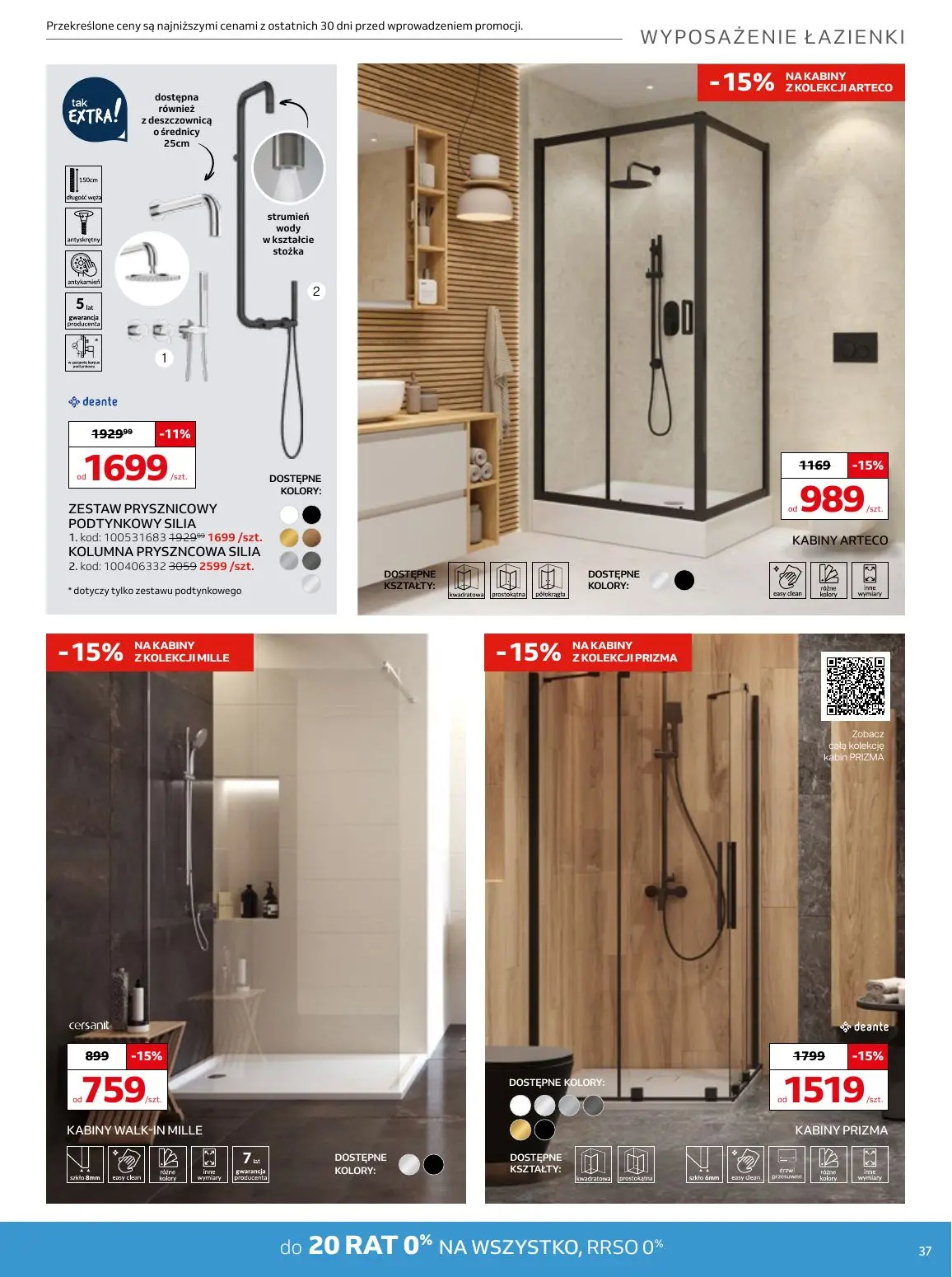 gazetka promocyjna KOMFORT Podkreśl wnętrze - Strona 37