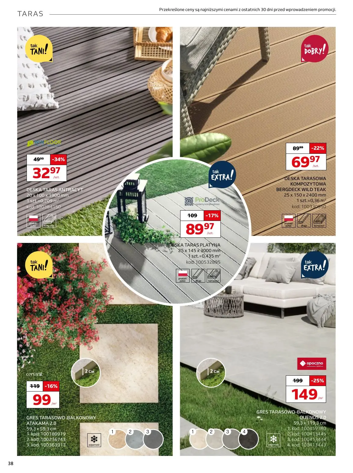 gazetka promocyjna KOMFORT Podkreśl wnętrze - Strona 38