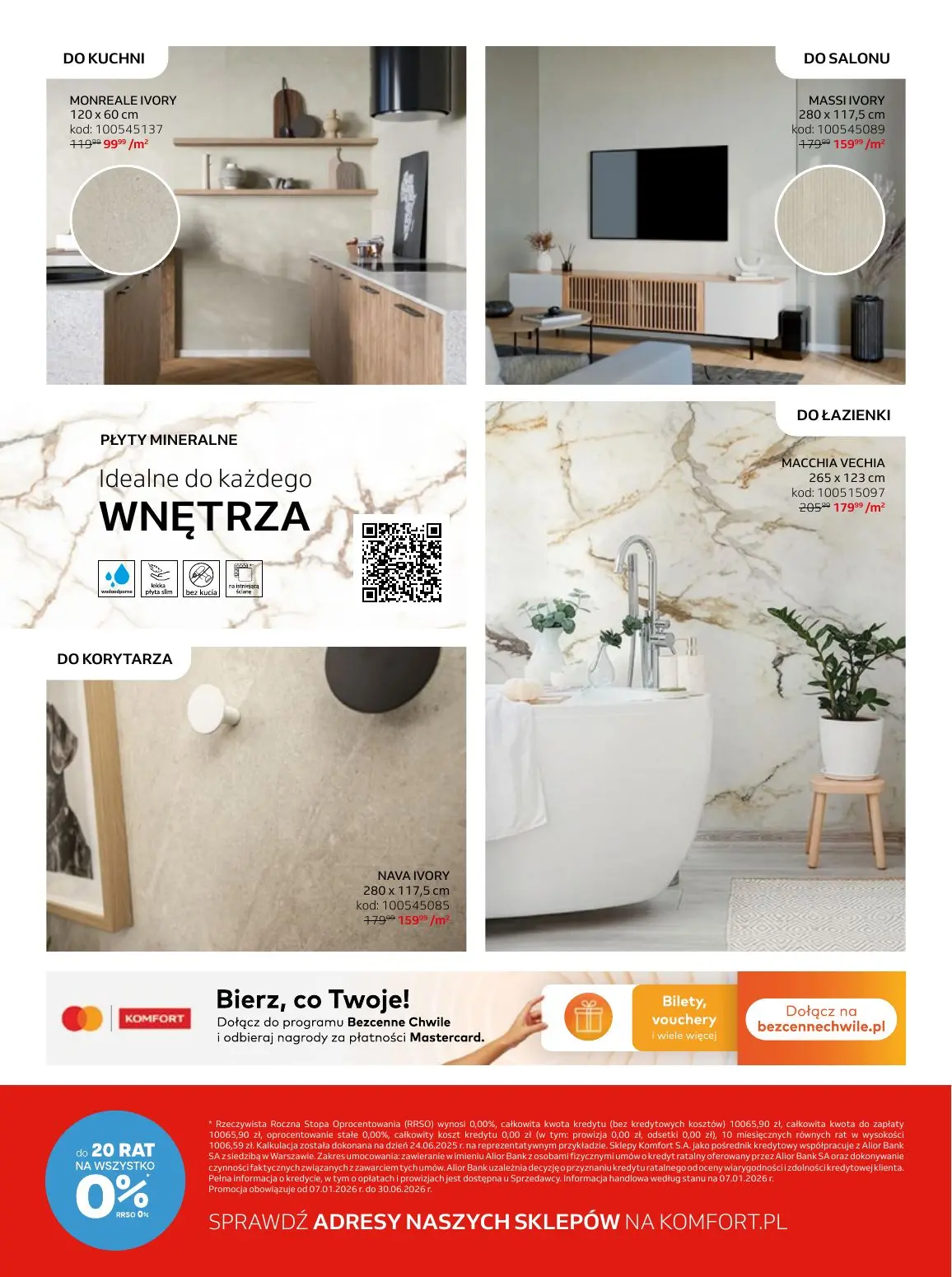 gazetka promocyjna KOMFORT Podkreśl wnętrze - Strona 40