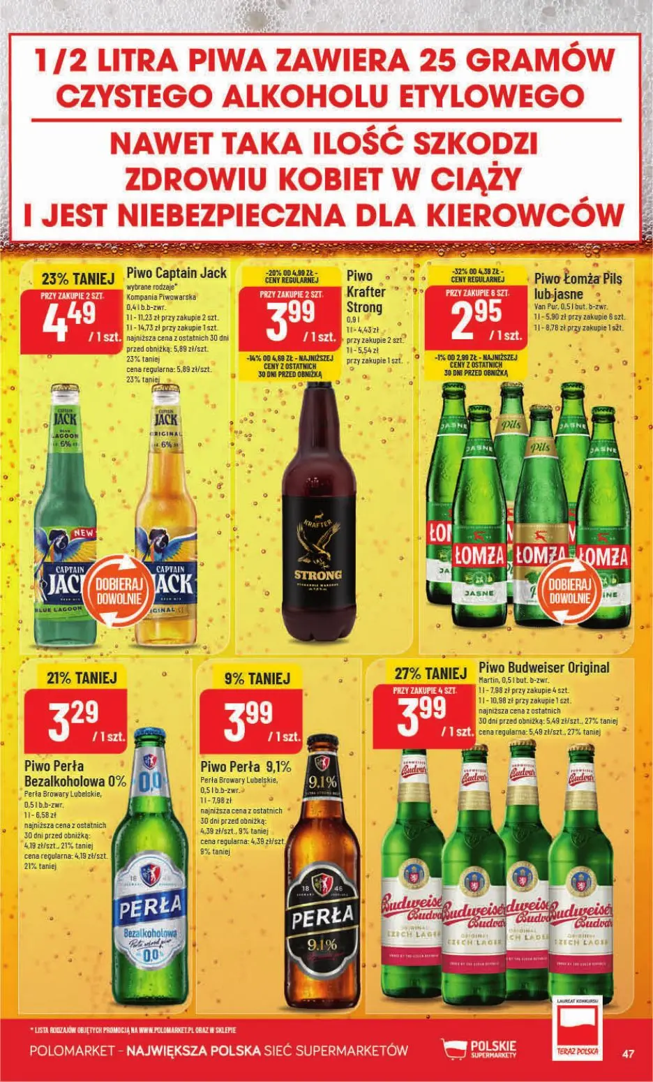 gazetka promocyjna POLOmarket Łódzkie, Wielkopolskie - Strona 47