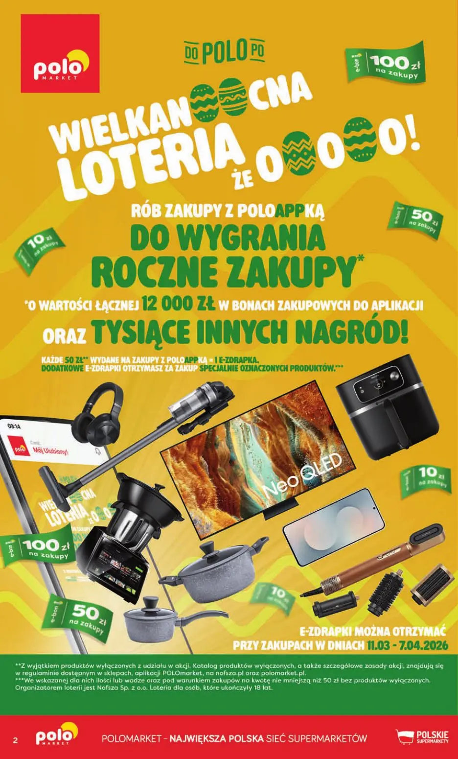 gazetka promocyjna POLOmarket Wielkanocna LOTERIA - Strona 2