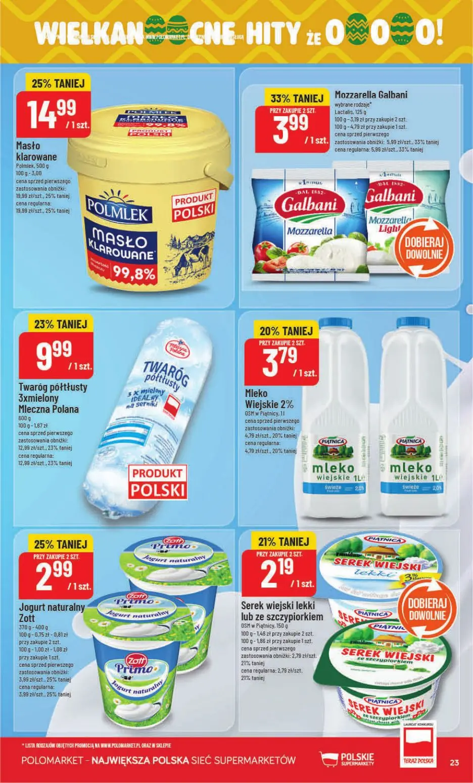 gazetka promocyjna POLOmarket Pomorskie, Zachodniopomorskie, Kujawsko-pomorskie - Strona 23