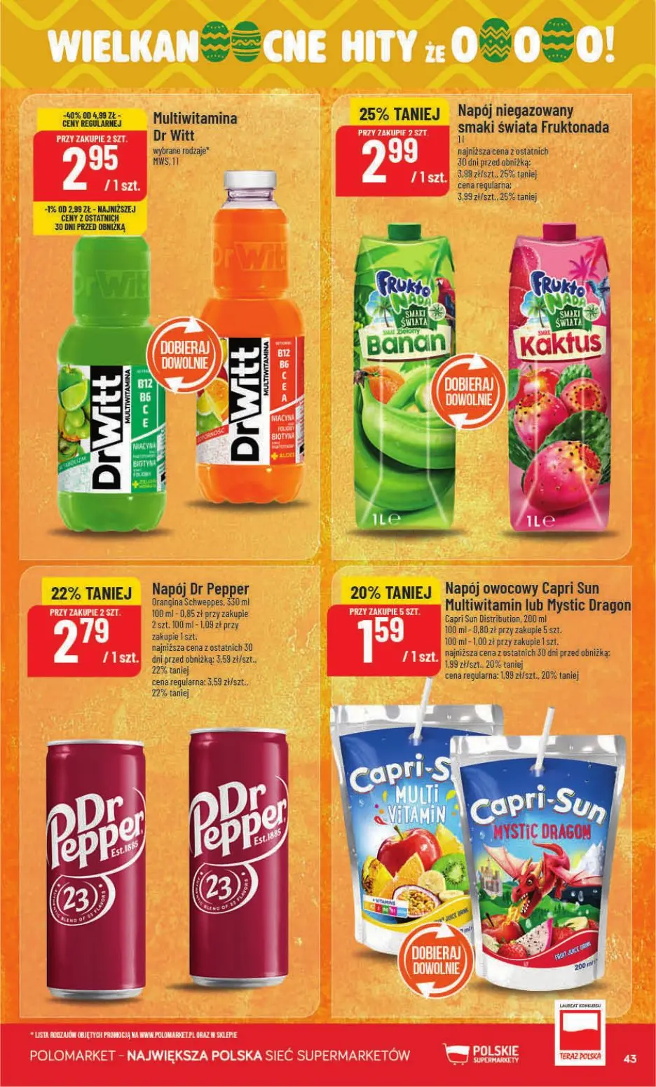 gazetka promocyjna POLOmarket Pomorskie, Zachodniopomorskie, Kujawsko-pomorskie - Strona 43