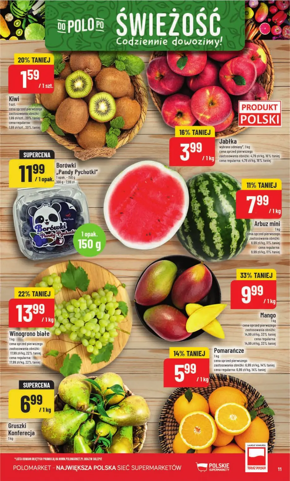 gazetka promocyjna POLOmarket Warmińsko-mazurskie, Podlaskie - Strona 11