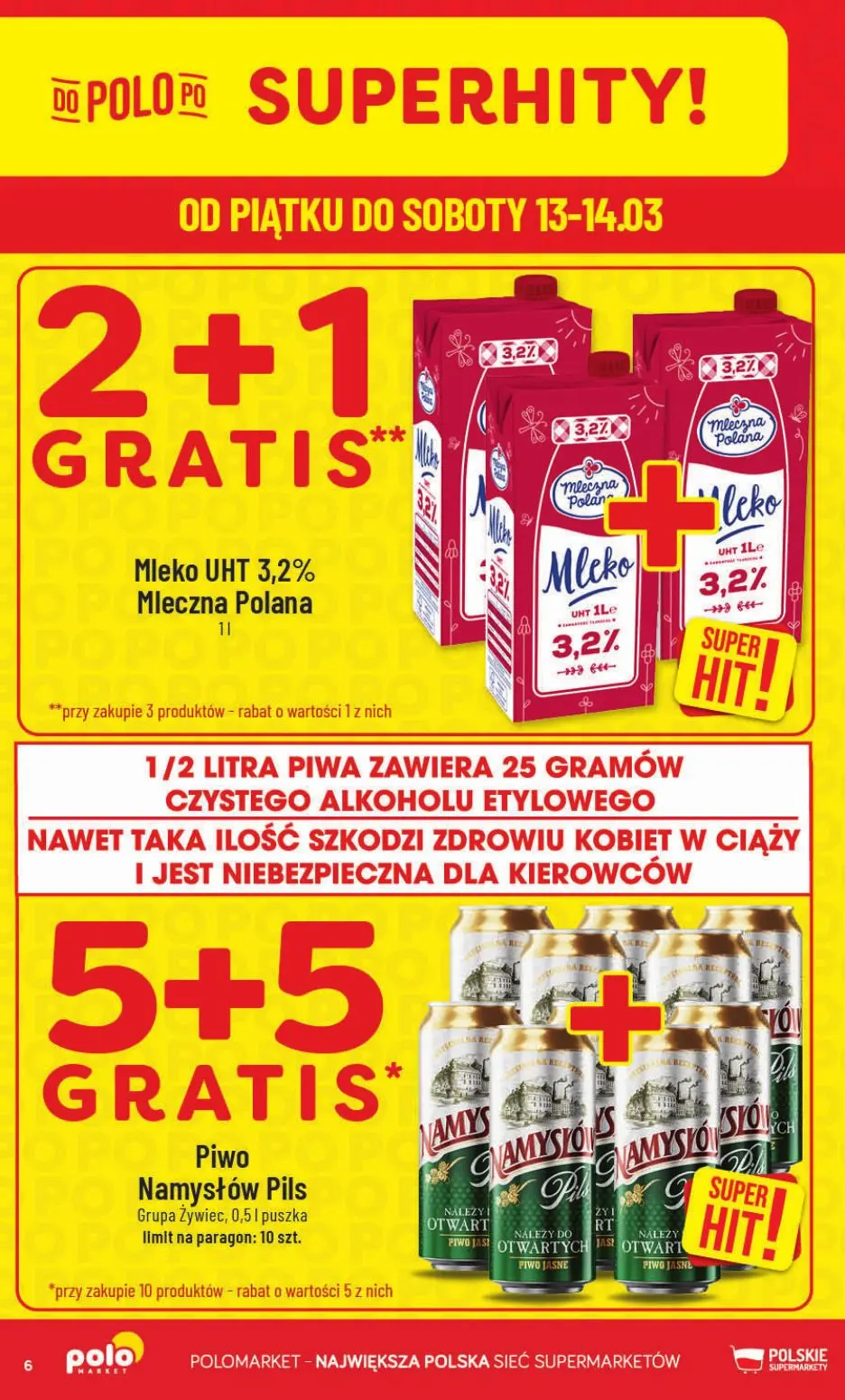 gazetka promocyjna POLOmarket Kujawsko-pomorskie, Pomorskie - Strona 6