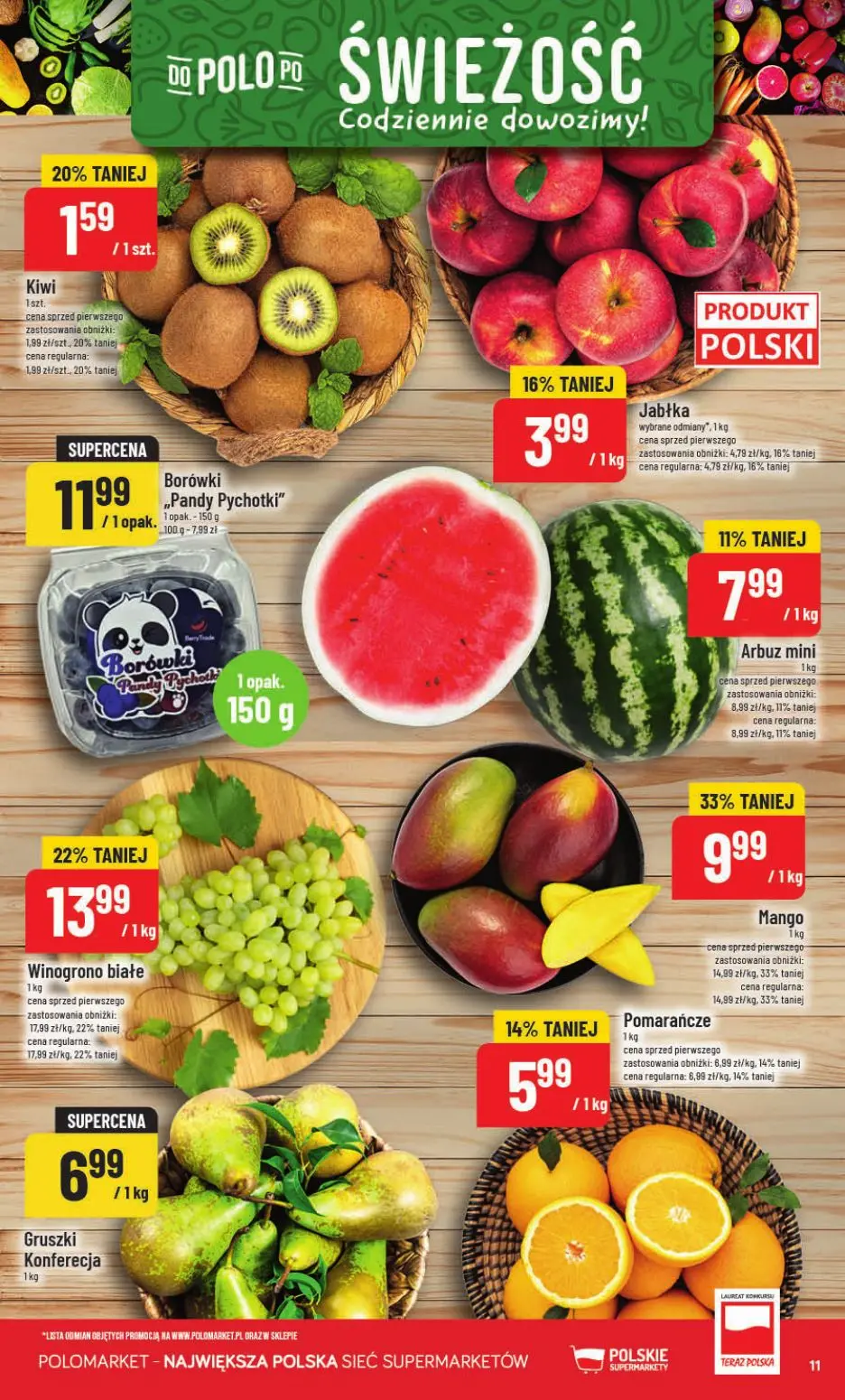 gazetka promocyjna POLOmarket Kujawsko-pomorskie, Pomorskie - Strona 11