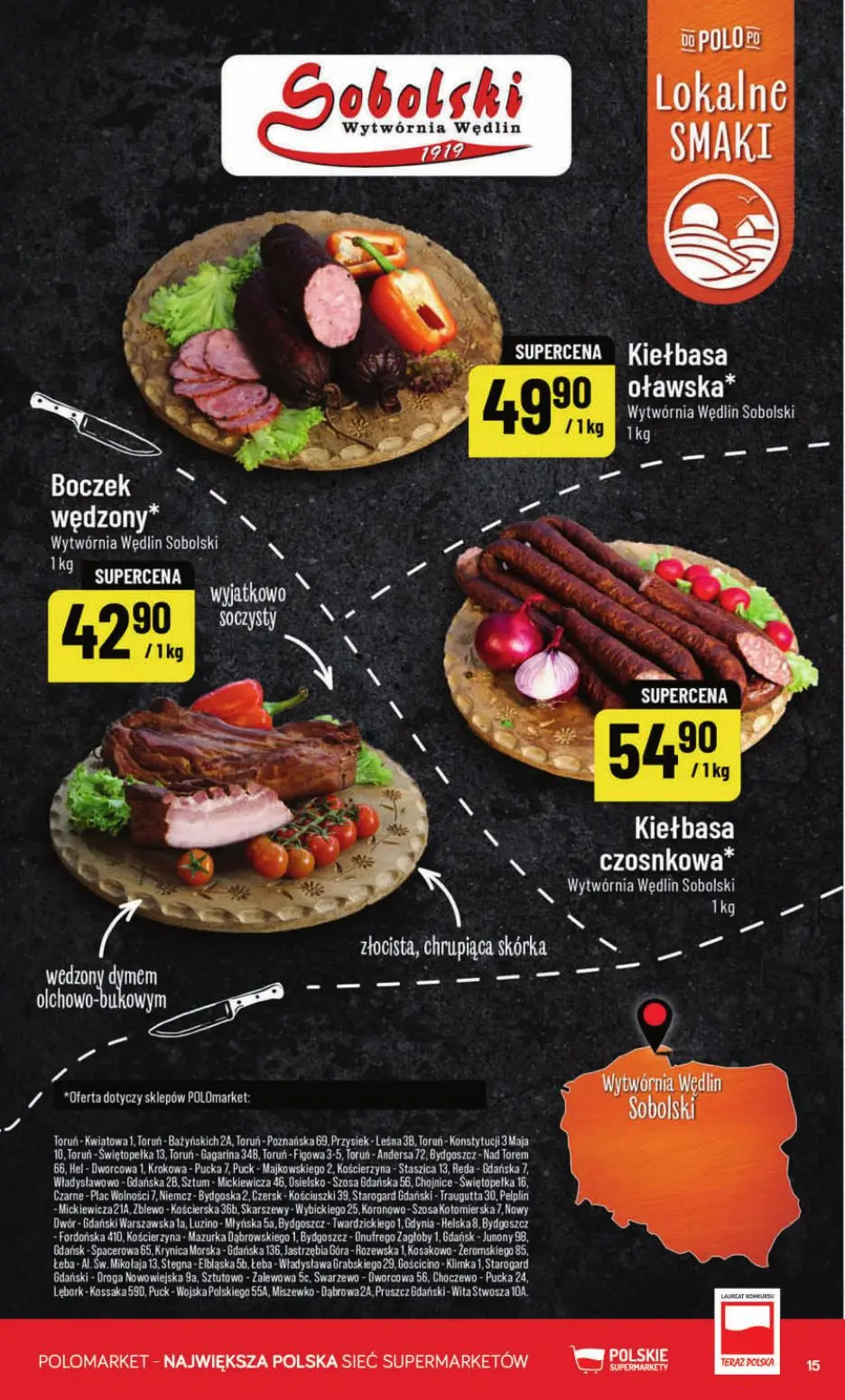 gazetka promocyjna POLOmarket Kujawsko-pomorskie, Pomorskie - Strona 15