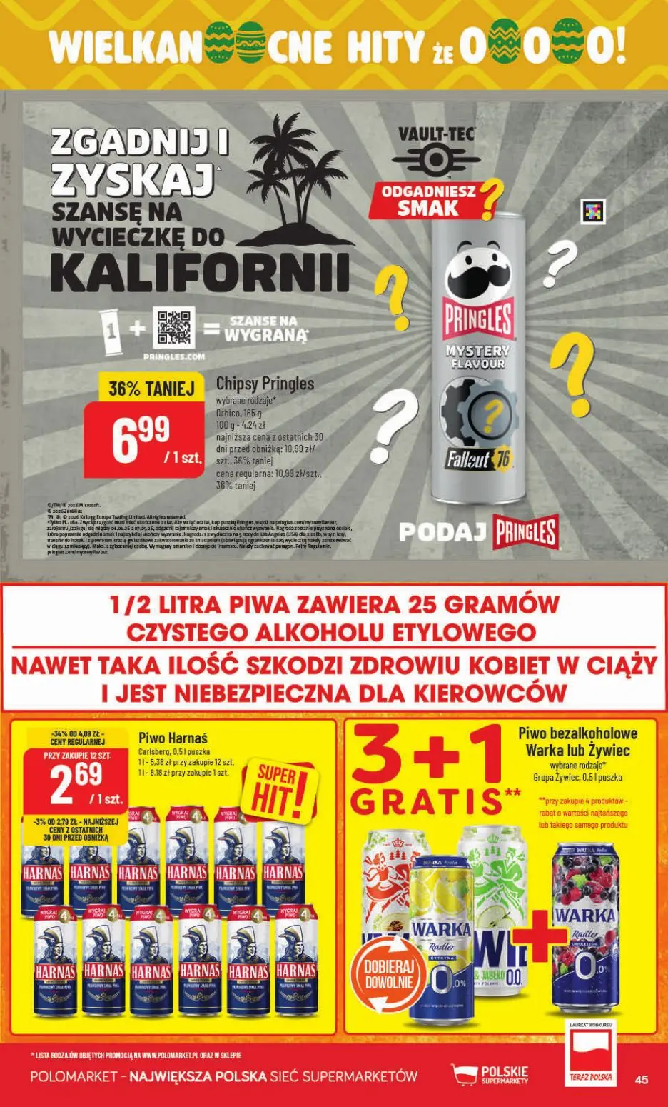 gazetka promocyjna POLOmarket Kujawsko-pomorskie, Pomorskie - Strona 45