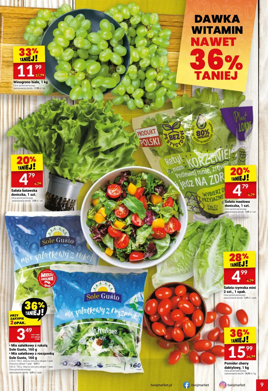 gazetka promocyjna Twój Market  - Strona 9