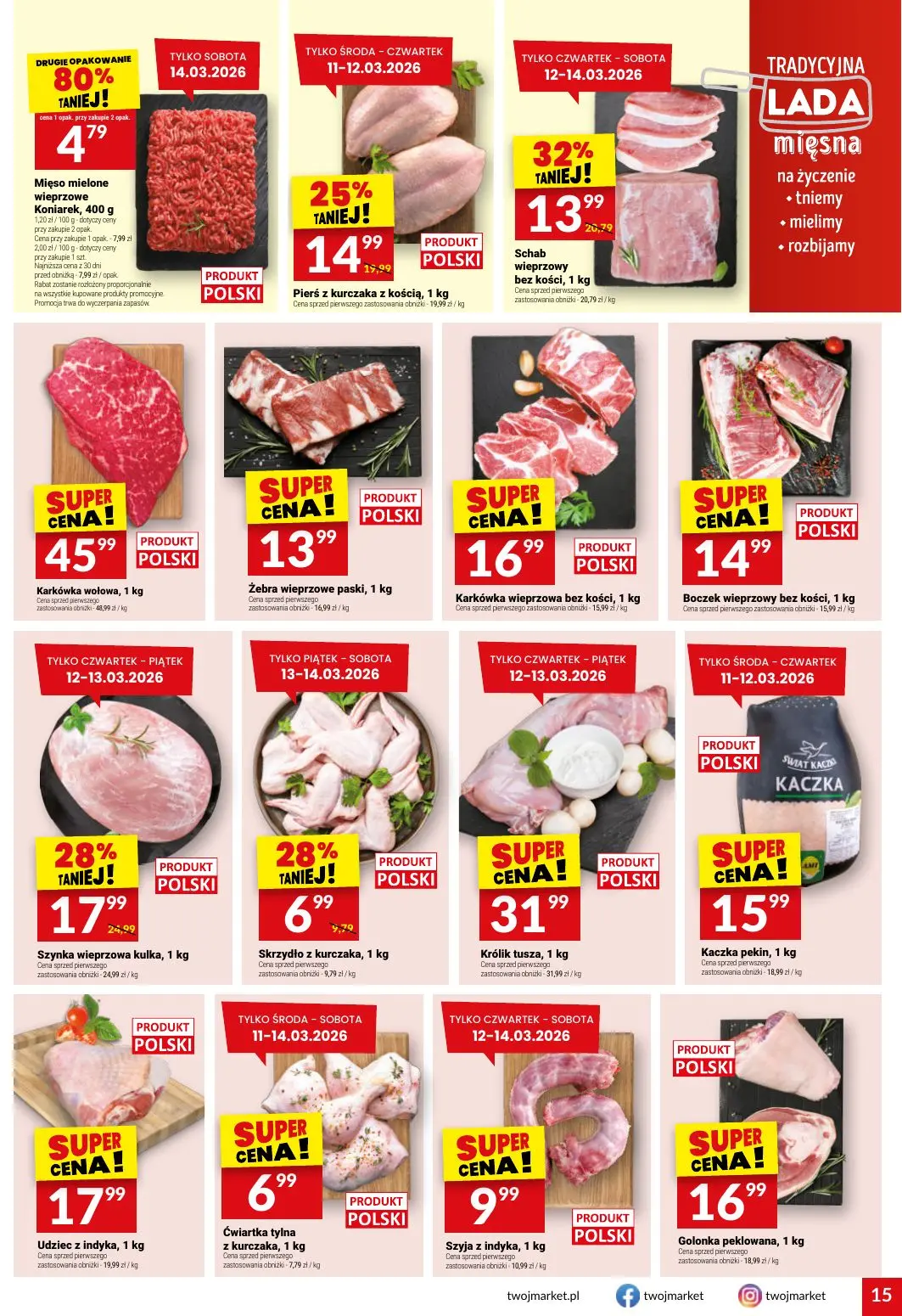 gazetka promocyjna Twój Market  - Strona 15