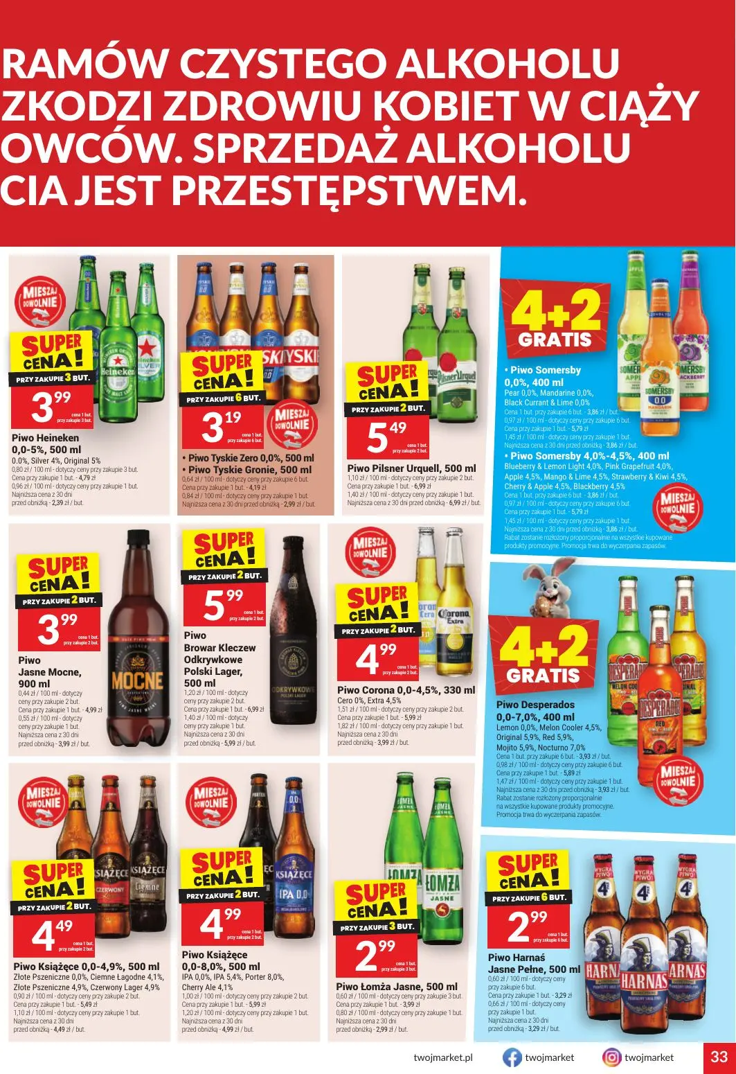gazetka promocyjna Twój Market  - Strona 33