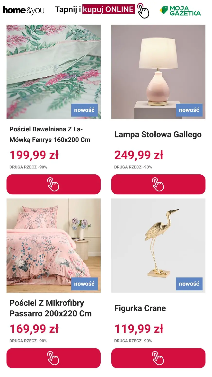gazetka promocyjna home&you Druga rzecz -90% - Strona 2