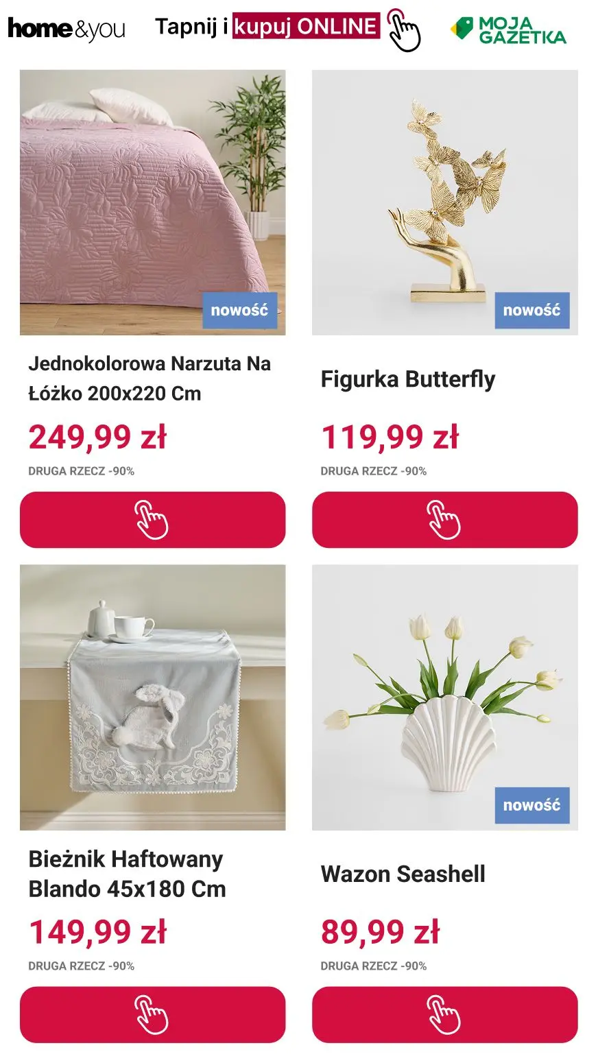 gazetka promocyjna home&you Druga rzecz -90% - Strona 3