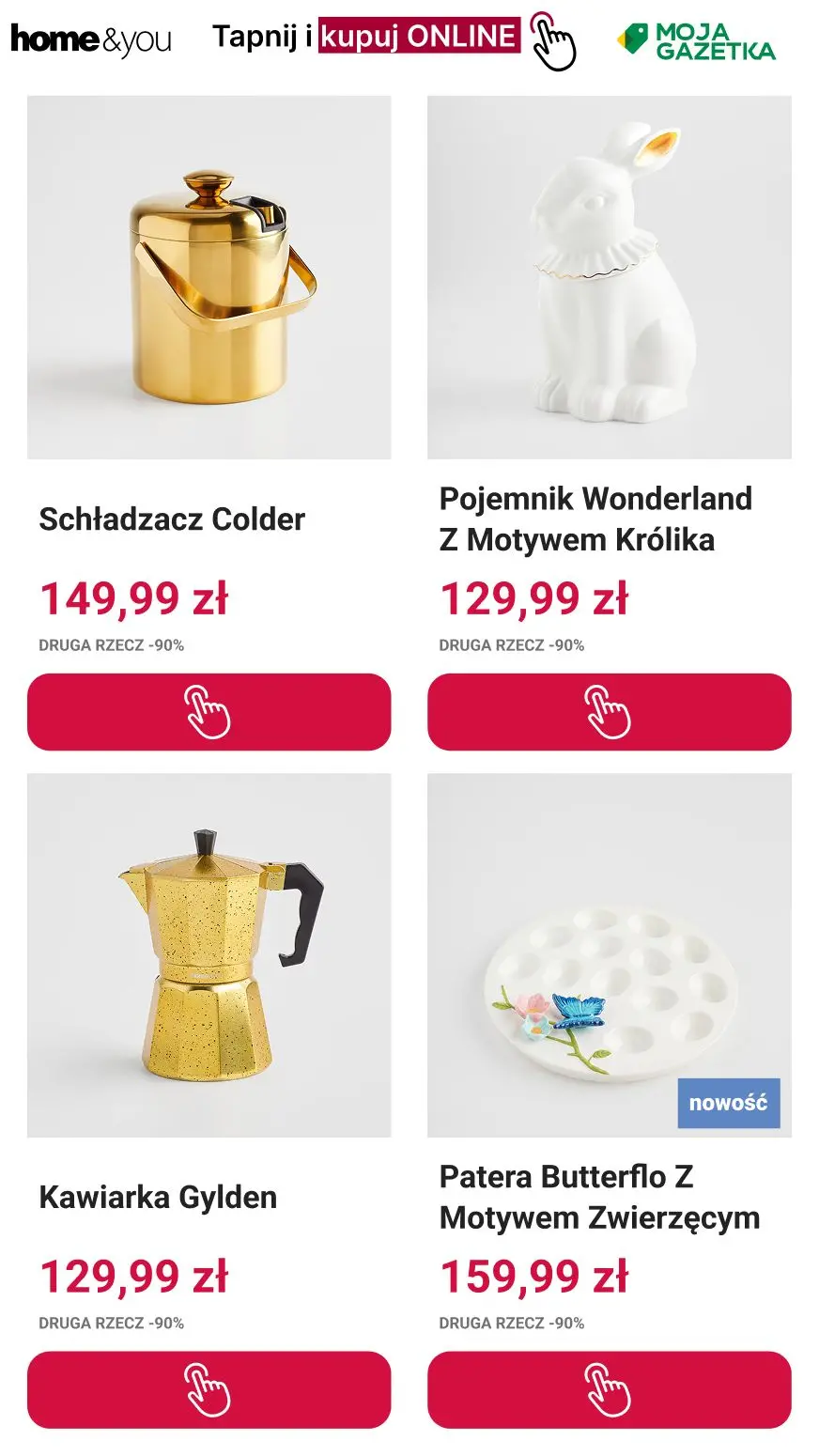 gazetka promocyjna home&you Druga rzecz -90% - Strona 8
