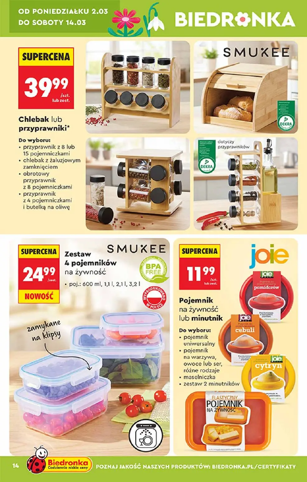 gazetka promocyjna Biedronka Hity i i inspiracje - Strona 14