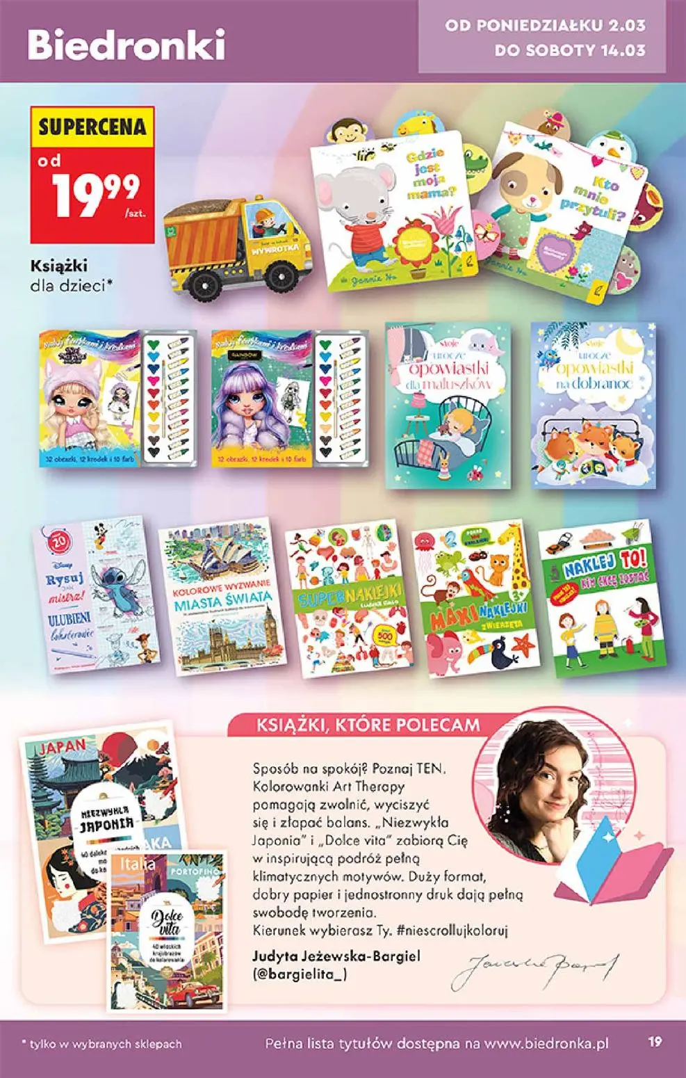 gazetka promocyjna Biedronka Hity i i inspiracje - Strona 19