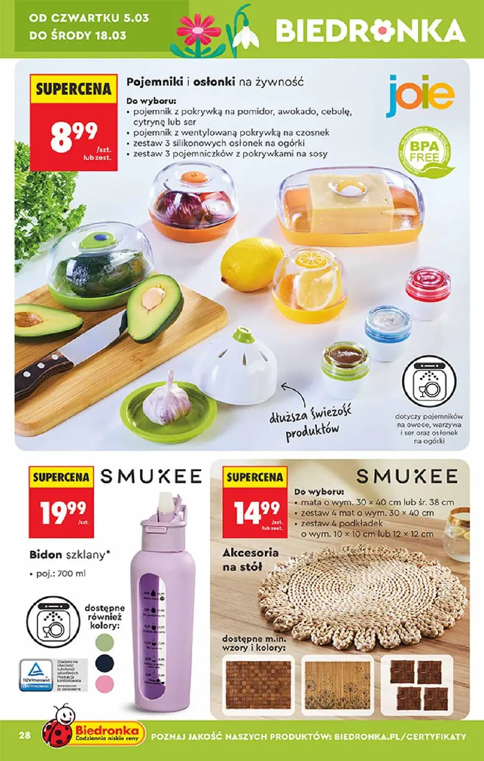 gazetka promocyjna Biedronka Hity i i inspiracje - Strona 28