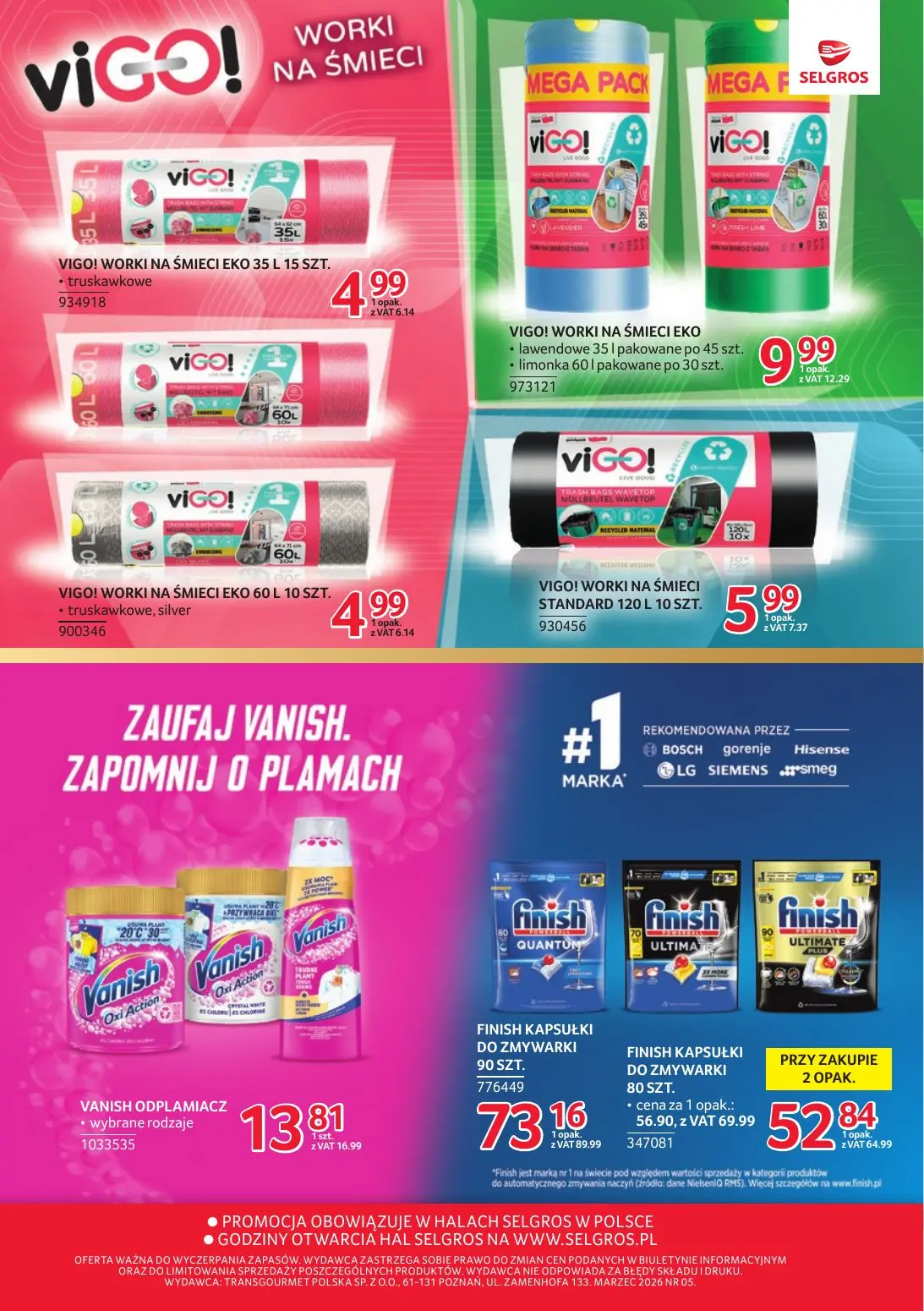 gazetka promocyjna SELGROS Markowe Produkty - Strona 20