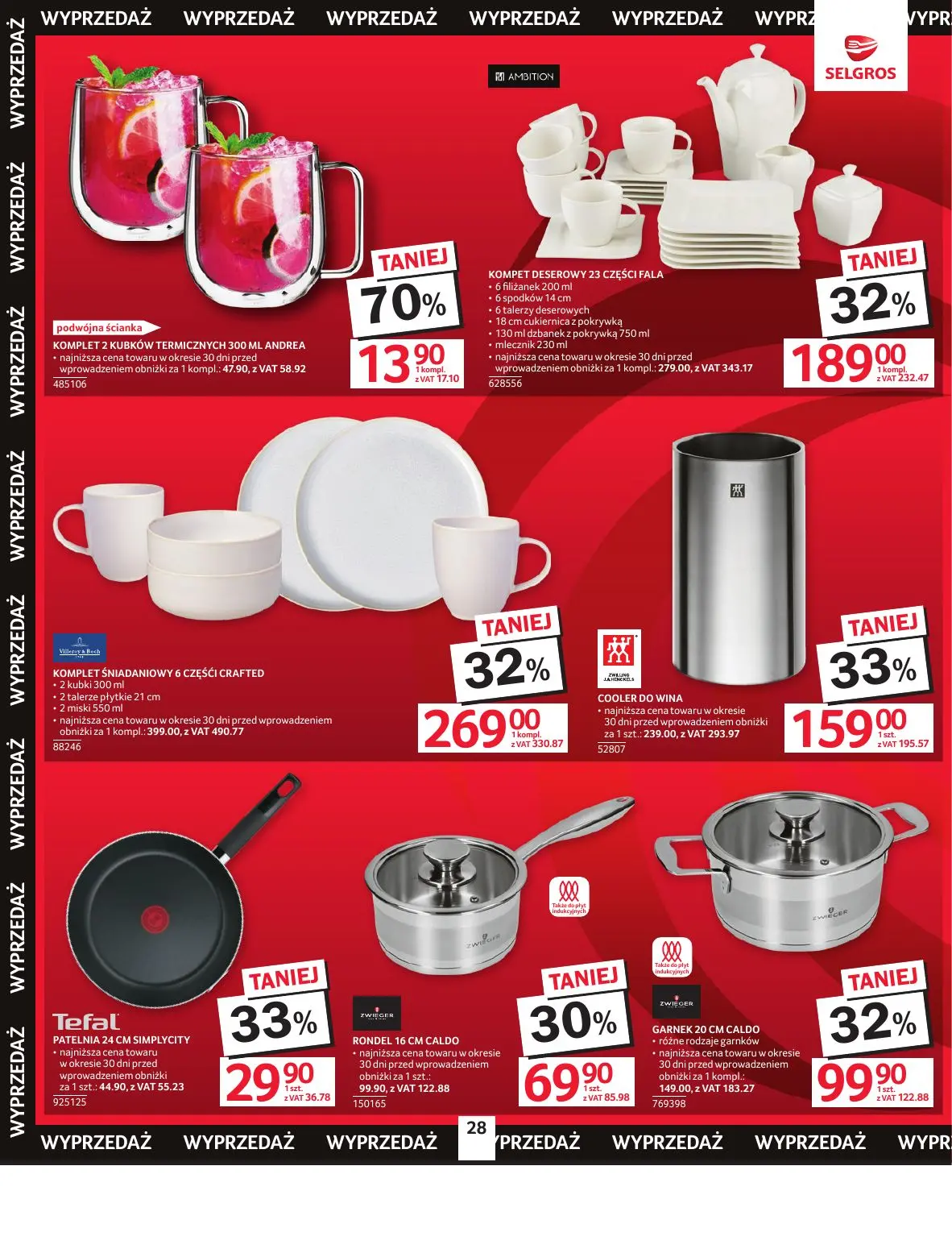 gazetka promocyjna SELGROS Oferta Przemysłowa - Strona 30