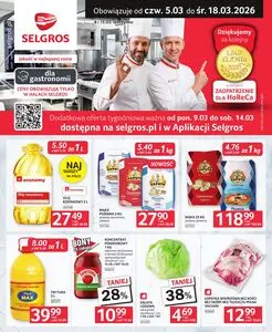 Gazetka promocyjna SELGROS, ważna od 2026-03-05 do 2026-03-18.