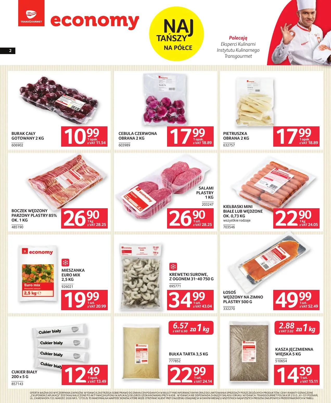 gazetka promocyjna SELGROS Oferta dla gastronomii
 - Strona 2