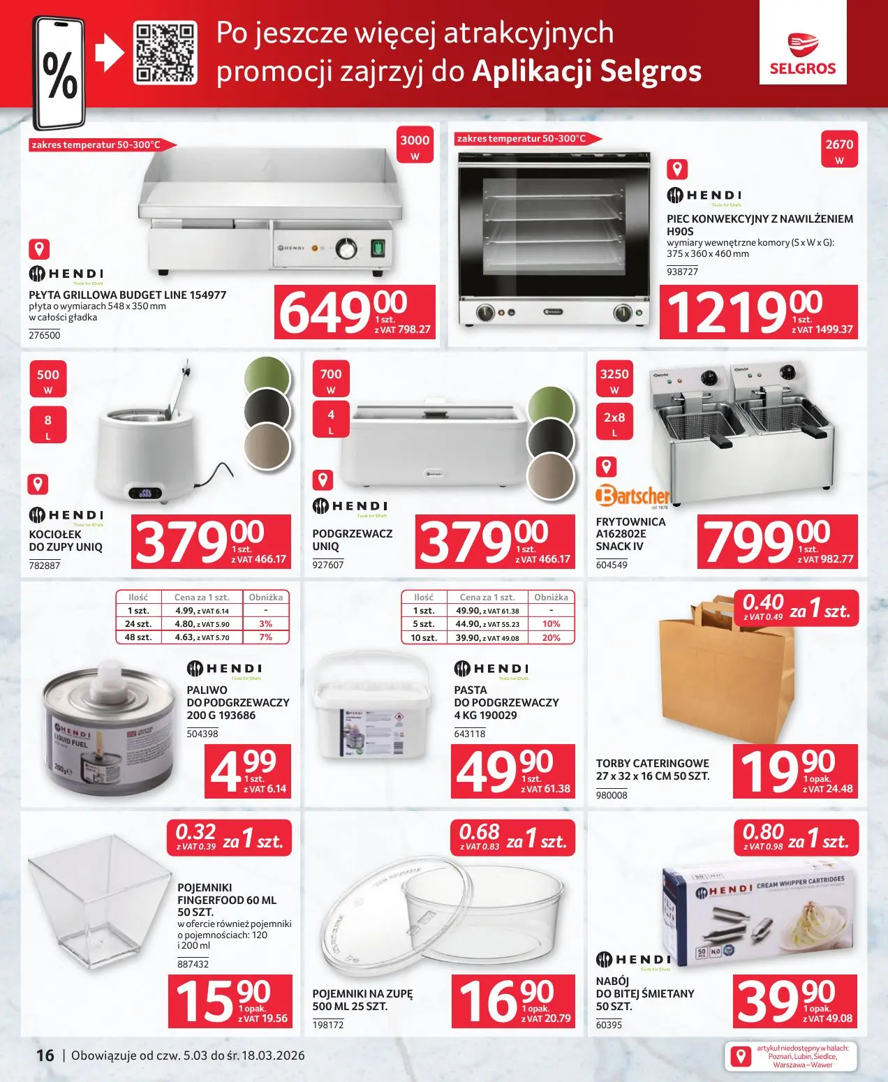 gazetka promocyjna SELGROS Oferta dla gastronomii
 - Strona 16