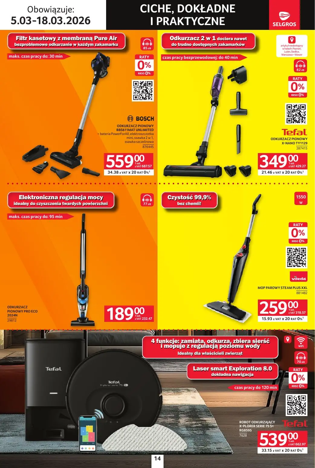 gazetka promocyjna SELGROS Katalog Elektro AGD - Strona 14