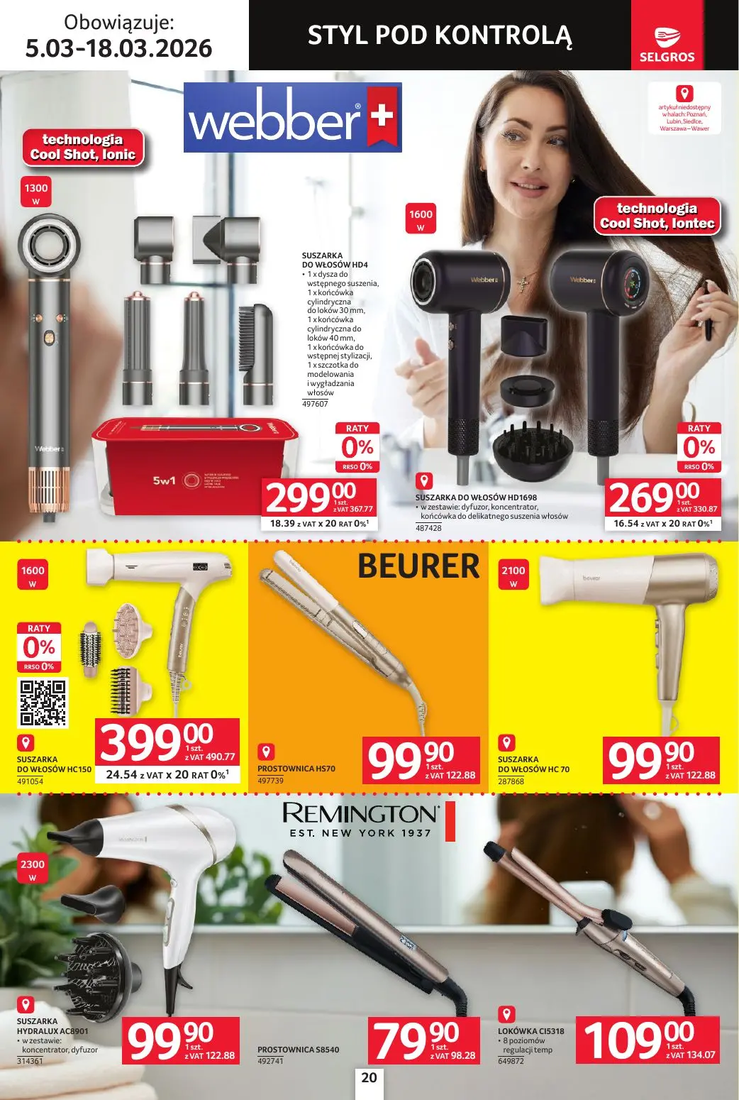 gazetka promocyjna SELGROS Katalog Elektro AGD - Strona 20