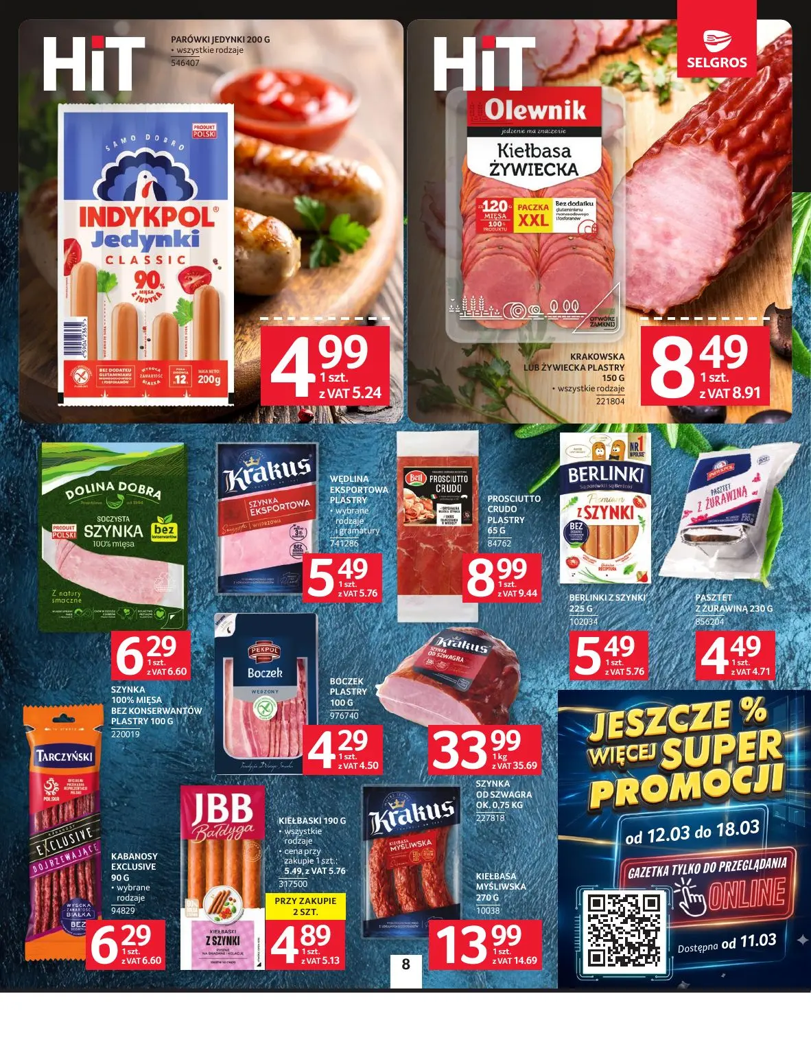 gazetka promocyjna SELGROS Oferta Spożywcza - Strona 8