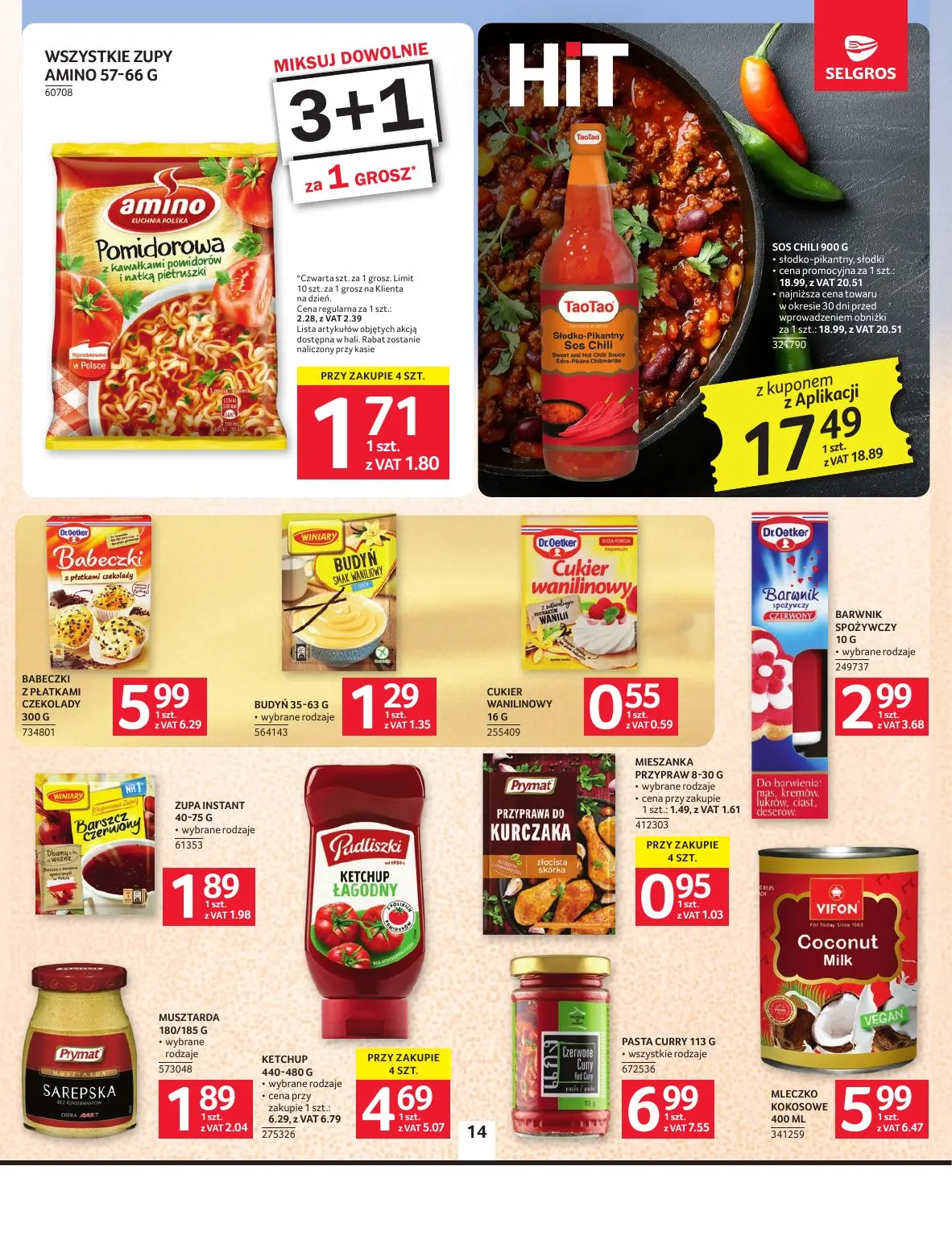 gazetka promocyjna SELGROS Oferta Spożywcza - Strona 14