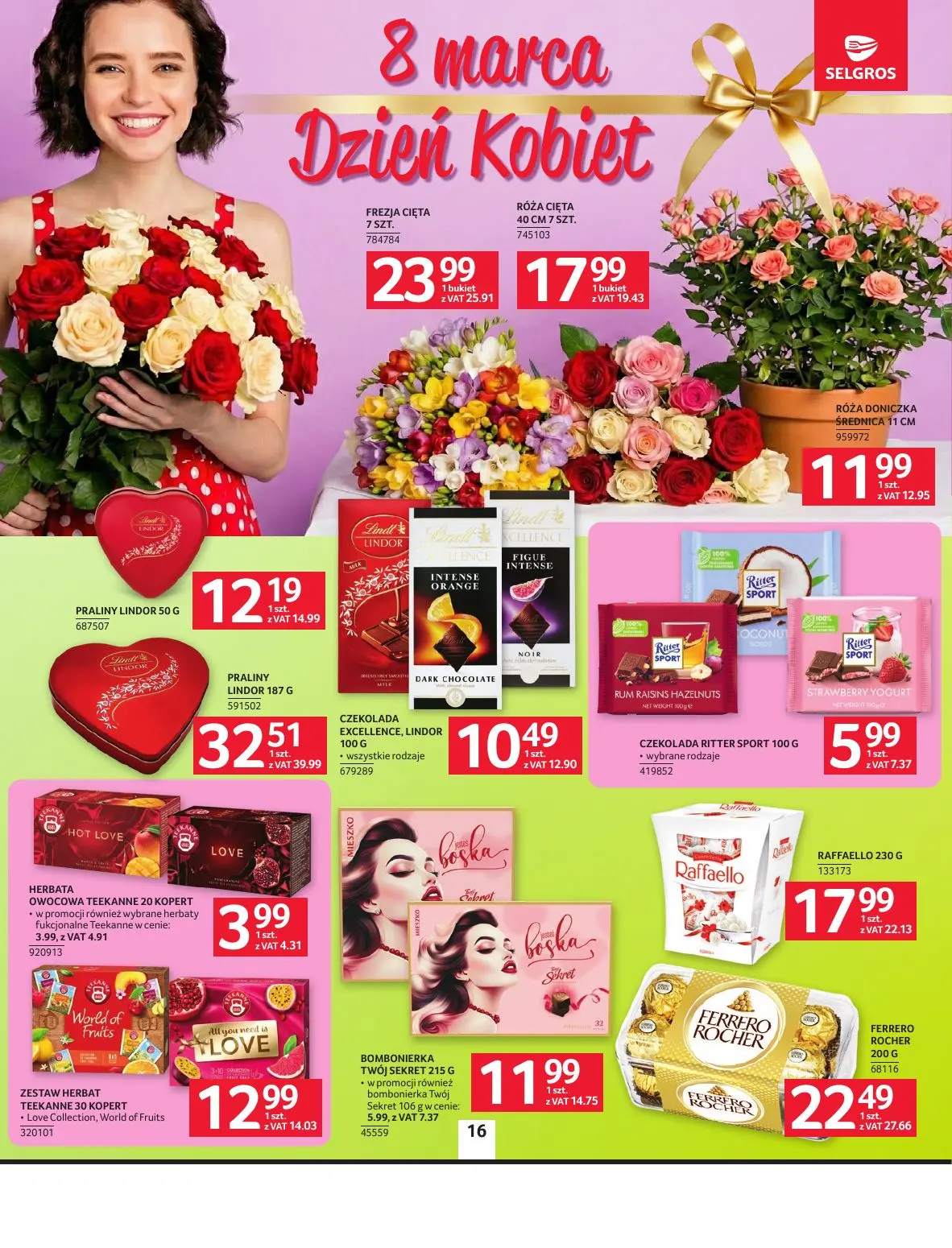 gazetka promocyjna SELGROS Oferta Spożywcza - Strona 16