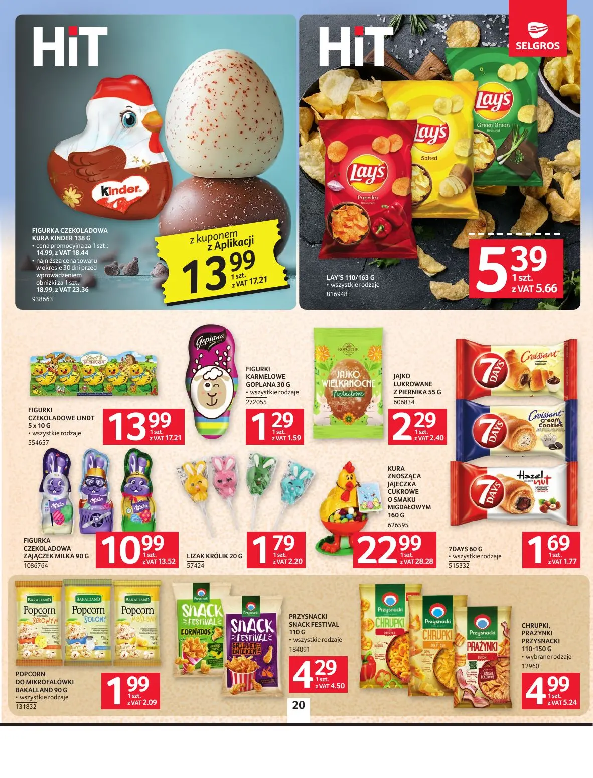 gazetka promocyjna SELGROS Oferta Spożywcza - Strona 20