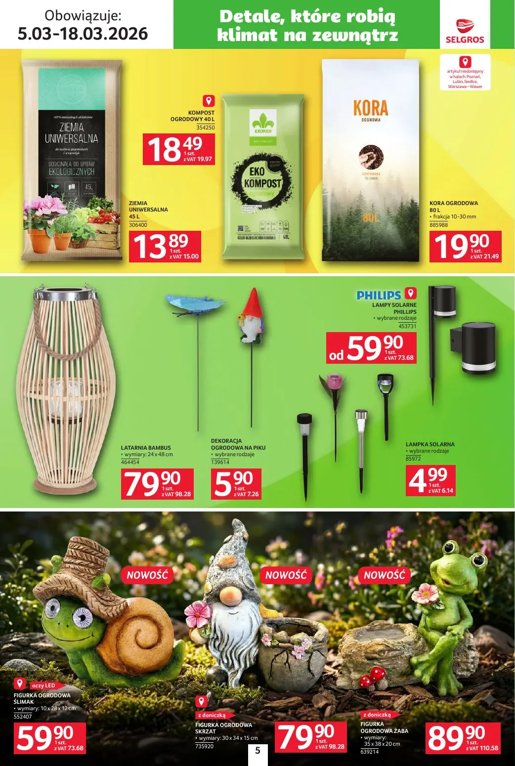 gazetka promocyjna SELGROS Katalog Ogród - Strona 5