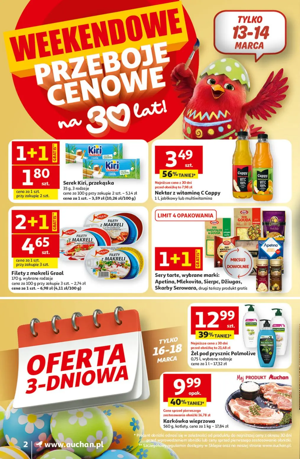 gazetka promocyjna Auchan Supermarket Ceny jak malowane - Strona 2