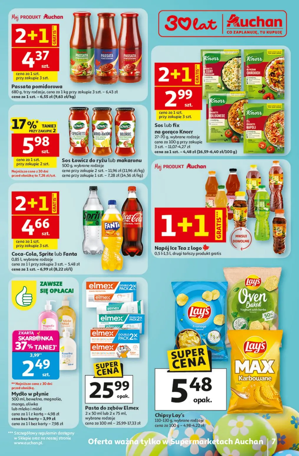 gazetka promocyjna Auchan Supermarket Ceny jak malowane - Strona 7