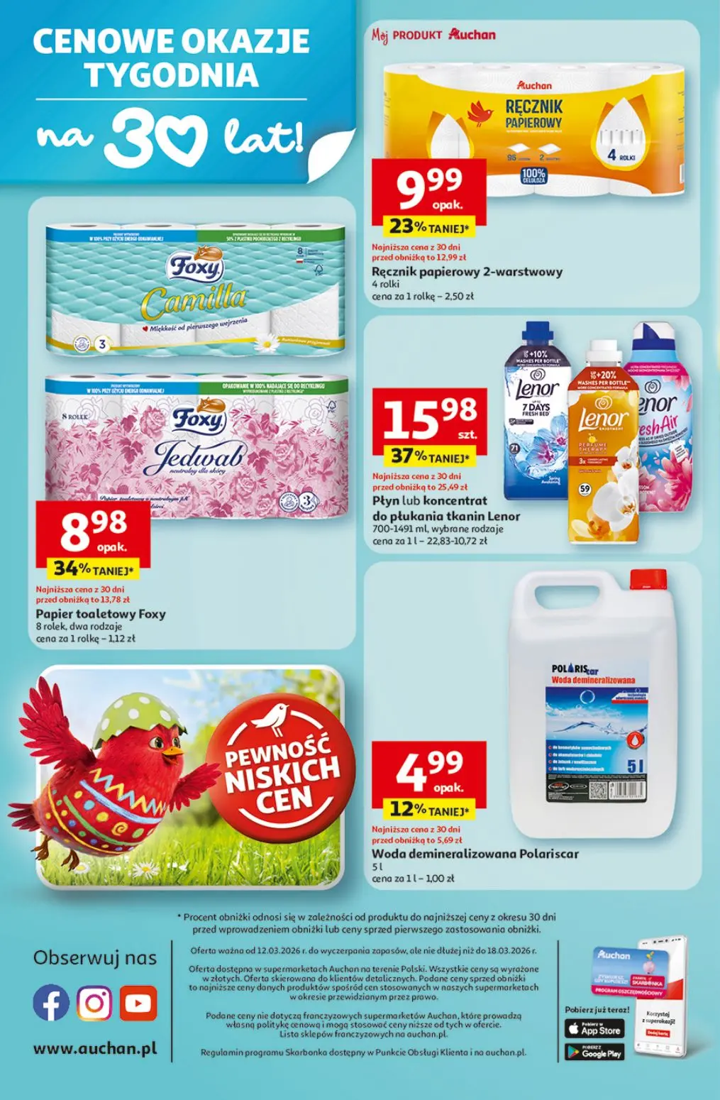 gazetka promocyjna Auchan Supermarket Ceny jak malowane - Strona 8