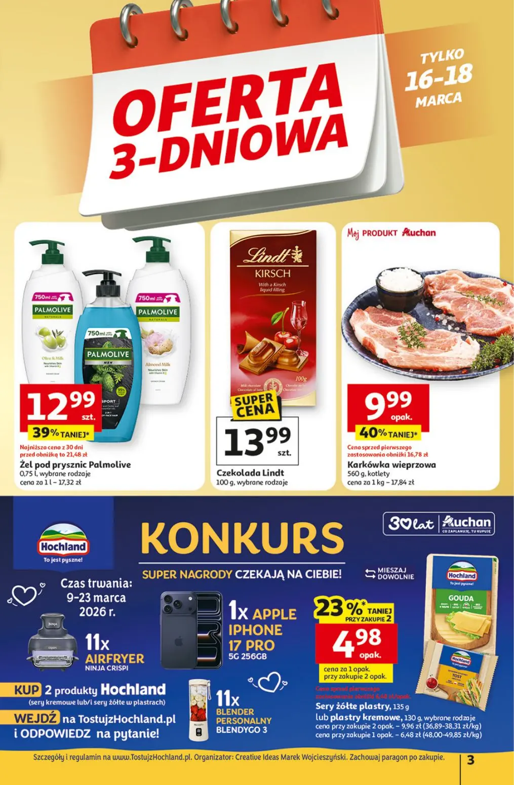gazetka promocyjna Auchan Ceny jak malowane - Strona 3