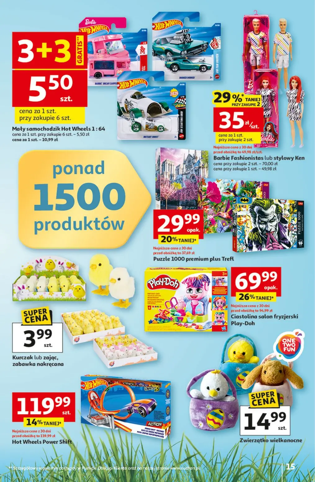 gazetka promocyjna Auchan Ceny jak malowane - Strona 15