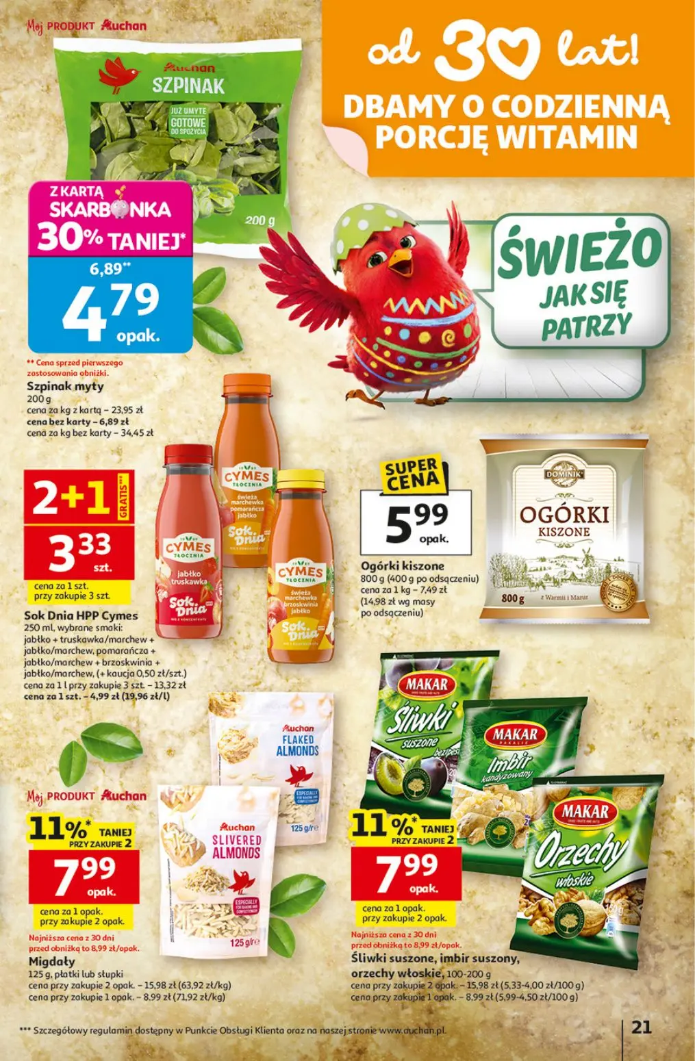 gazetka promocyjna Auchan Ceny jak malowane - Strona 21