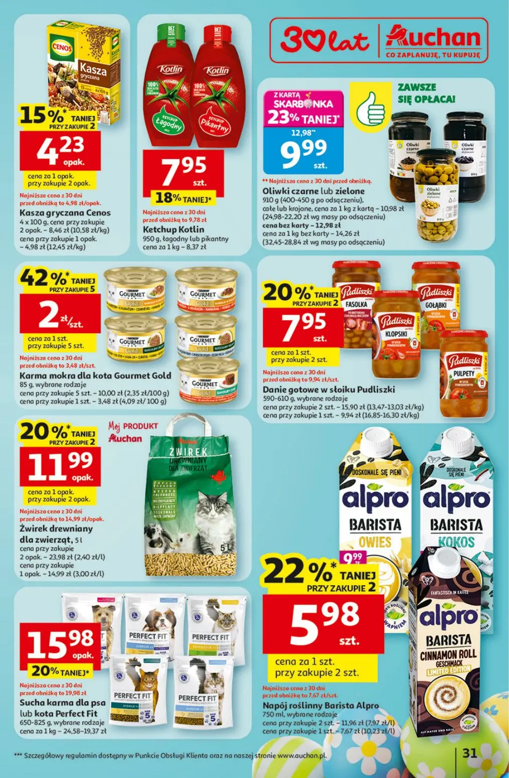 gazetka promocyjna Auchan Ceny jak malowane - Strona 31