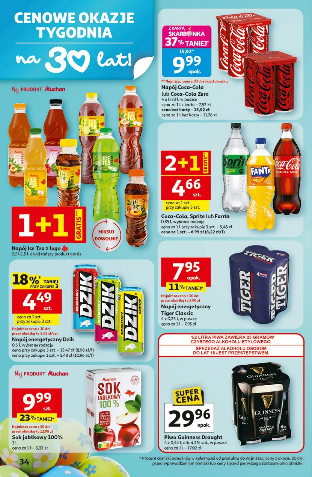 gazetka promocyjna Auchan Ceny jak malowane - Strona 34