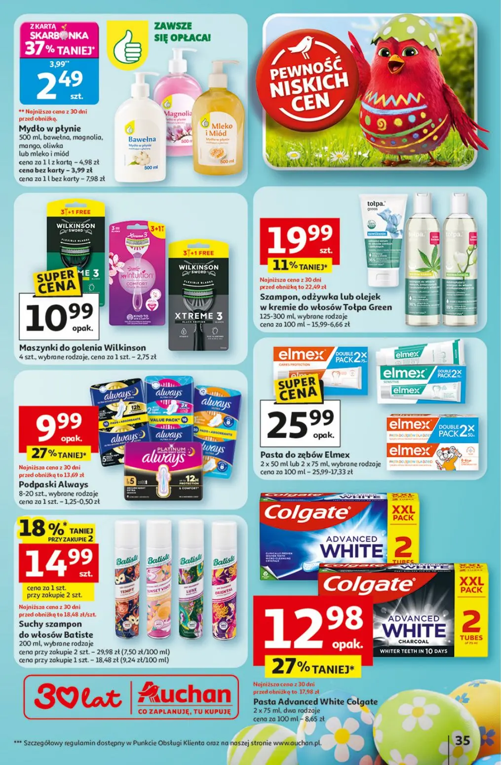 gazetka promocyjna Auchan Ceny jak malowane - Strona 35