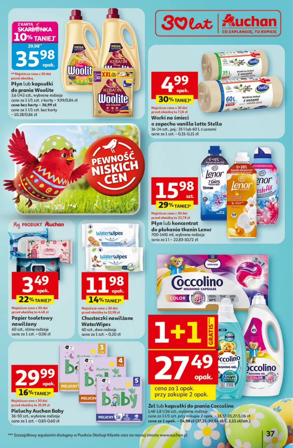 gazetka promocyjna Auchan Ceny jak malowane - Strona 37