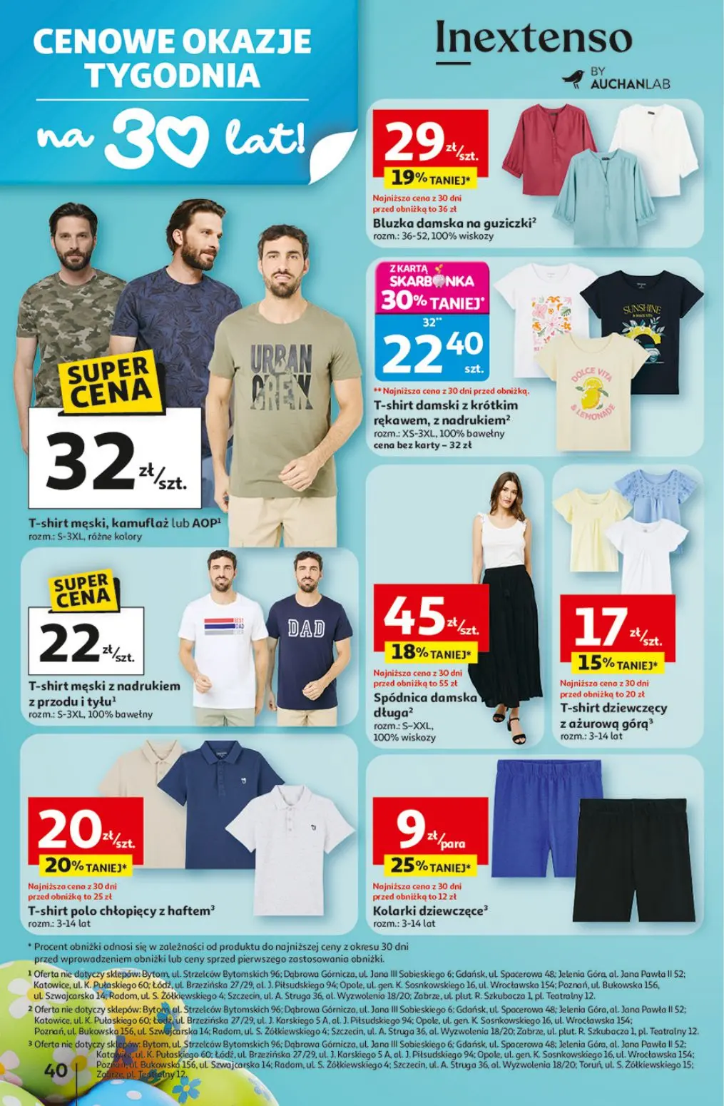 gazetka promocyjna Auchan Ceny jak malowane - Strona 40