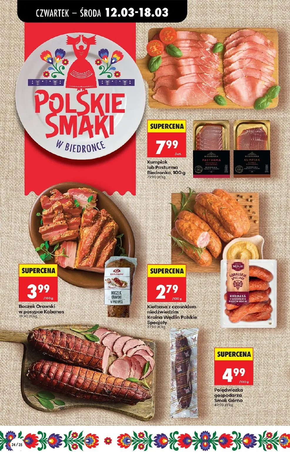 gazetka promocyjna Biedronka Od czwartku - Lada tradycyjna - Strona 42